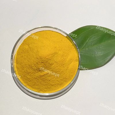 Poudre de PAC pour le traitement de l'eau pour la fabrication du papier ISO45001 Floculant jaune