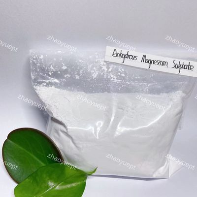 Sulfate de magnésium anhydre industriel 98% min MgSO4 poudre blanche