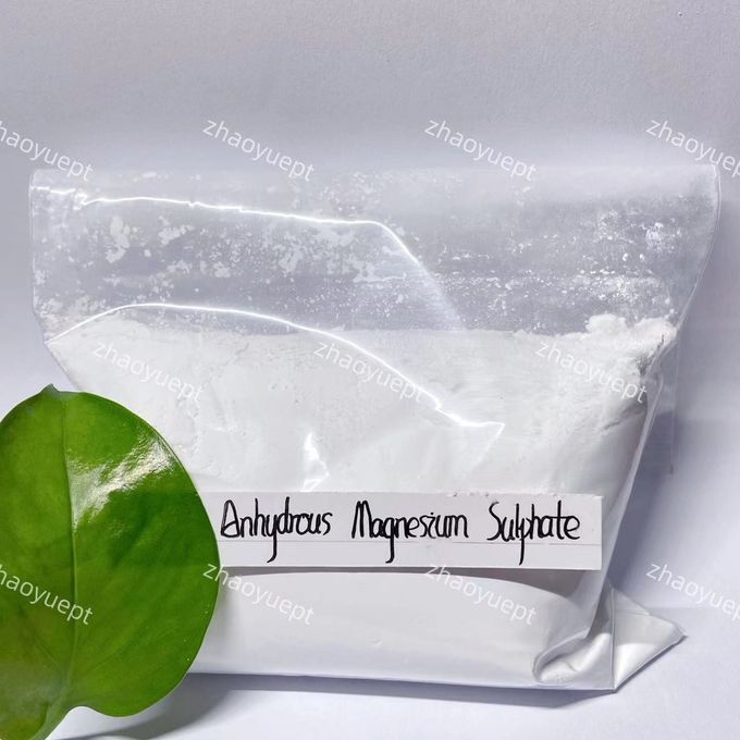 600 Mesh Sulfate de magnésium anhydre 98% min Composé inorganique en poudre 0